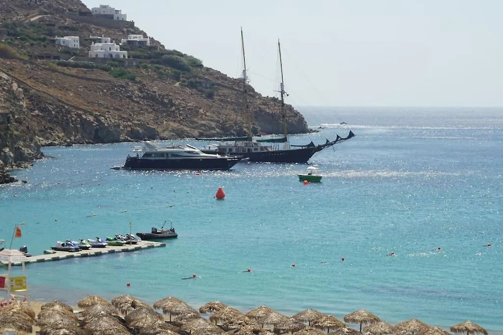 1Path Wave Mykonos Super Paradise Beach House Mykonos Town Casa de Férias